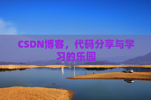 CSDN博客，代码分享与学习的乐园